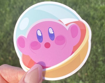 Kirby Capsule Sticker