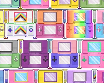 Dezente LGBTQ+ Pride Nintendo DS Sticker