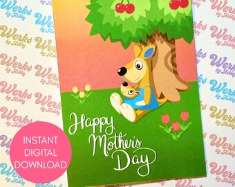 Printable Mother's Day Card | Animal Crossing: New Horizons | *Digital Download*
