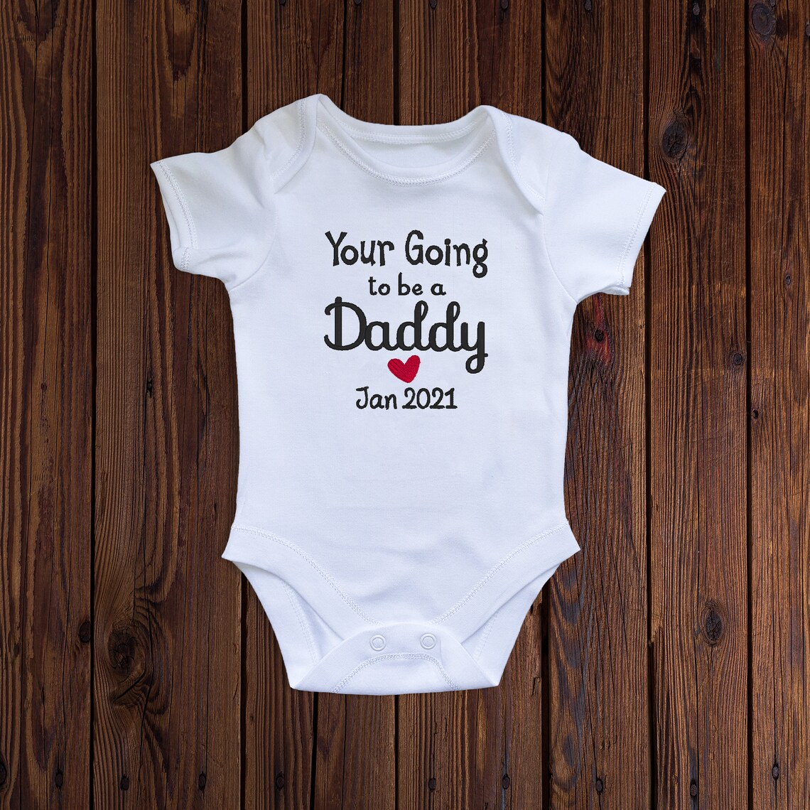 Baby Announcement Pregnancy Announcement Surprise Daddy New Etsy UK