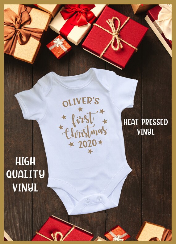 Personalised my first christmas outfit Outlet