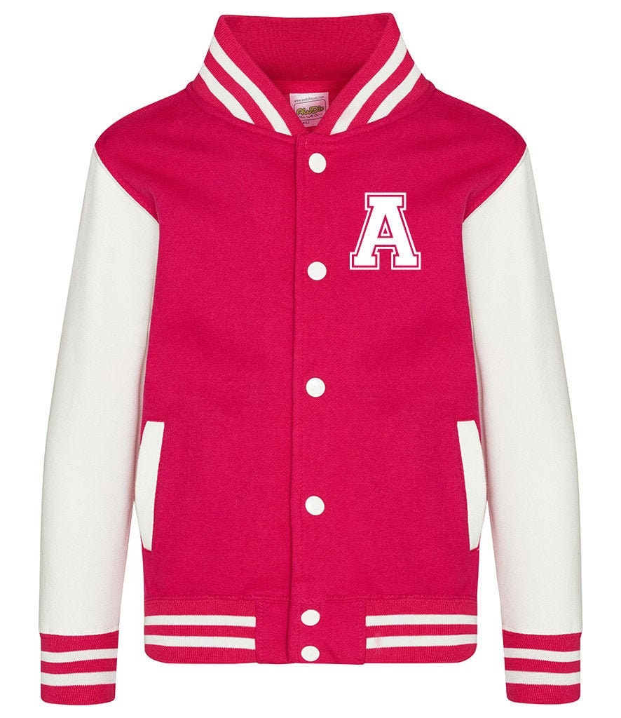 Custom Personalised Kids Varsity Jacket 