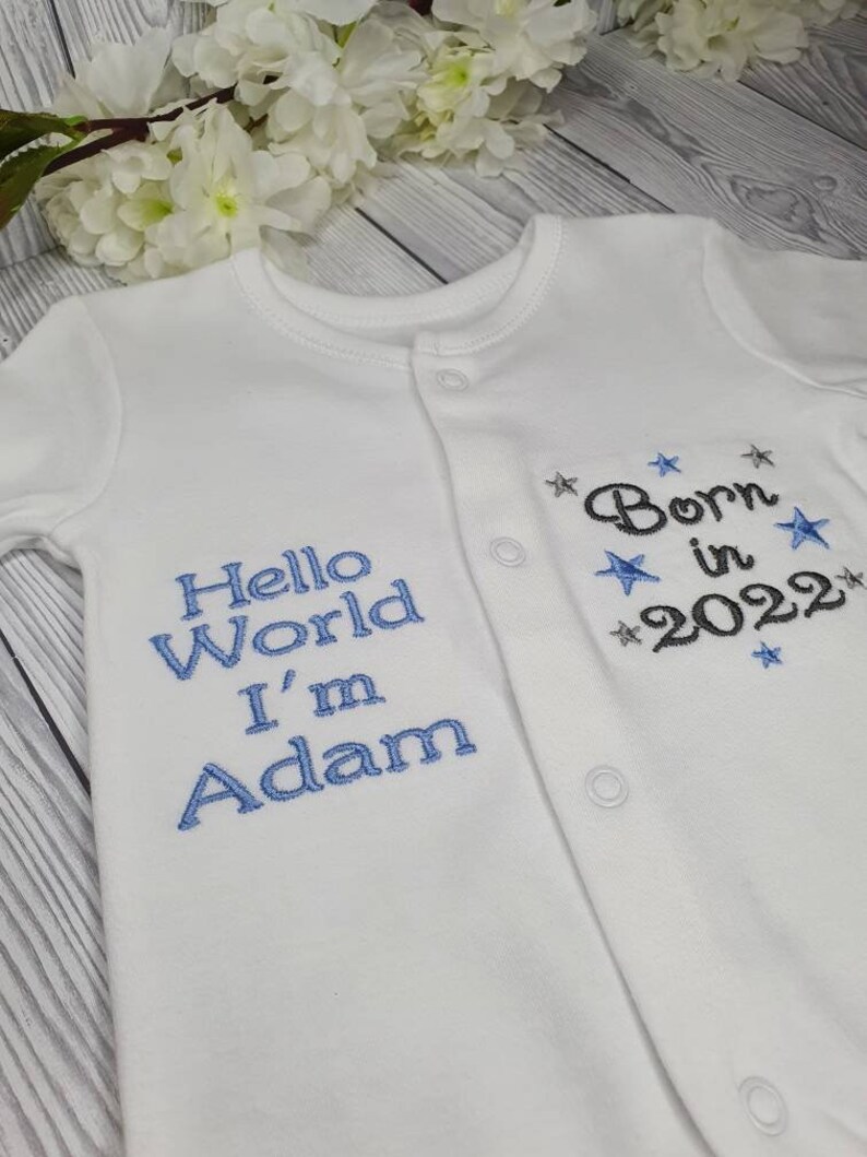 Born in 2022 Hello World I'm 2022 Baby Gift Newborn Etsy UK
