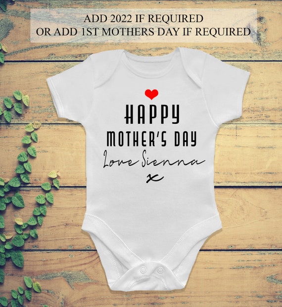 1st mothers hotsell day baby grow