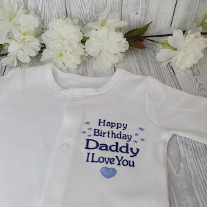 Personnalisé Joyeux 1st Anniversaire comme ma maman rose à manches longues Baby Grow rompersuit Personnalisé Joyeux 1st Anniversaire comme ma maman rose à manches longues Baby Grow rompersuit