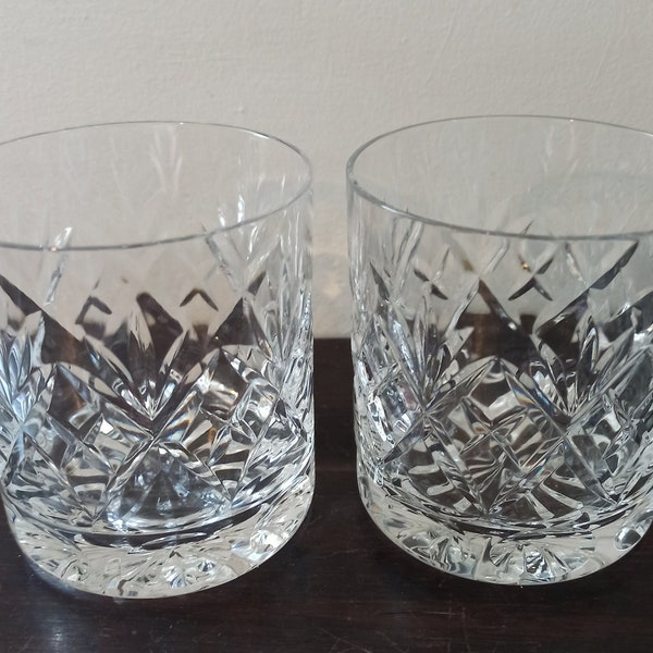 Lead Crystal Glasses Etsy UK