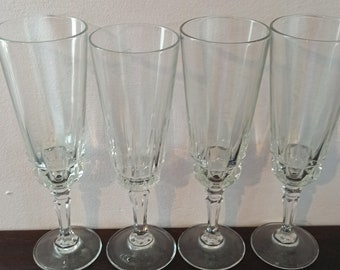 Mikasa Treviso Crystal White Wine Glasses, Set Of 4, 350ml - Lifetime