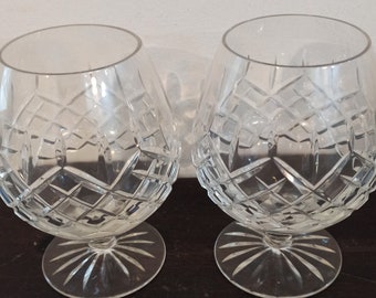 手描きのブランデーグラス シルバーチューリップ 2個セット - Etsy 日本