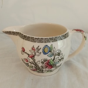 Milchkännchen. Im Stil von &quot;&quot;Indian Tree&quot;&quot; Design.&quot; sehr guter Zustand.
