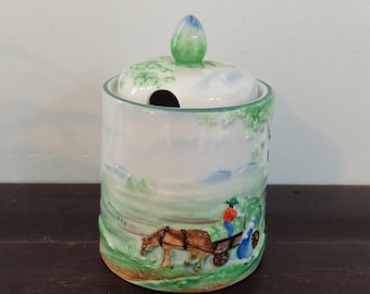 ヴィンテージ マーマレード　容器セット サニーデイズ ジャム＆マーマレードポットのヴィンテージボックス