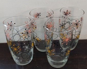 Set of 4 Lemonade Glasses / Cordial Glasses. Very Good Condition.