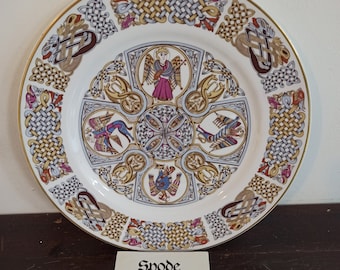 Vintage Spode Celtic Collector's Piece - the Kells Plate - Etsy