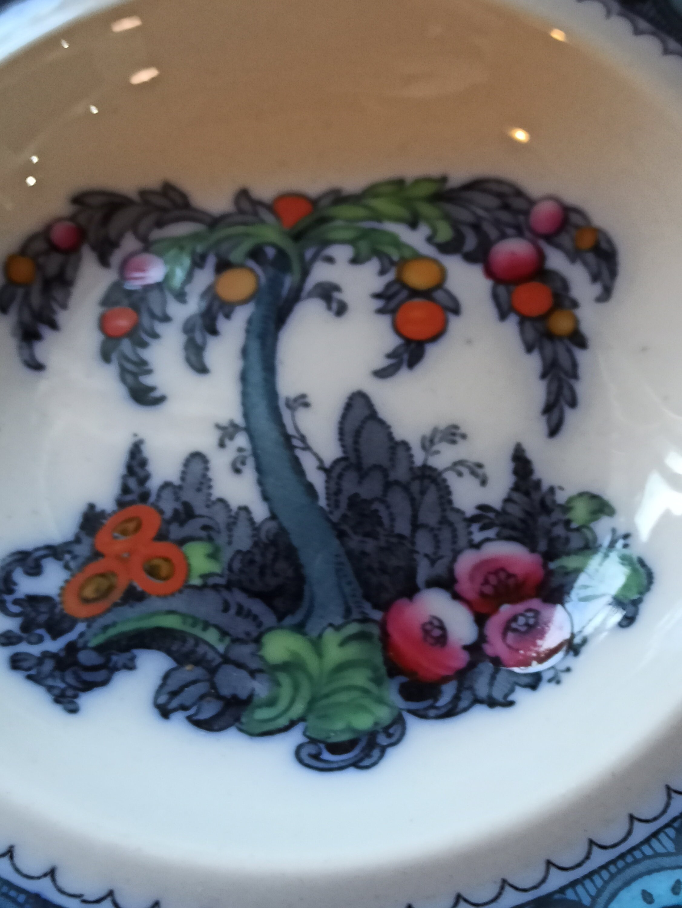 A Beautiful Rare Keeling & Co Limited Losol Ware Shanghai 3468 Co