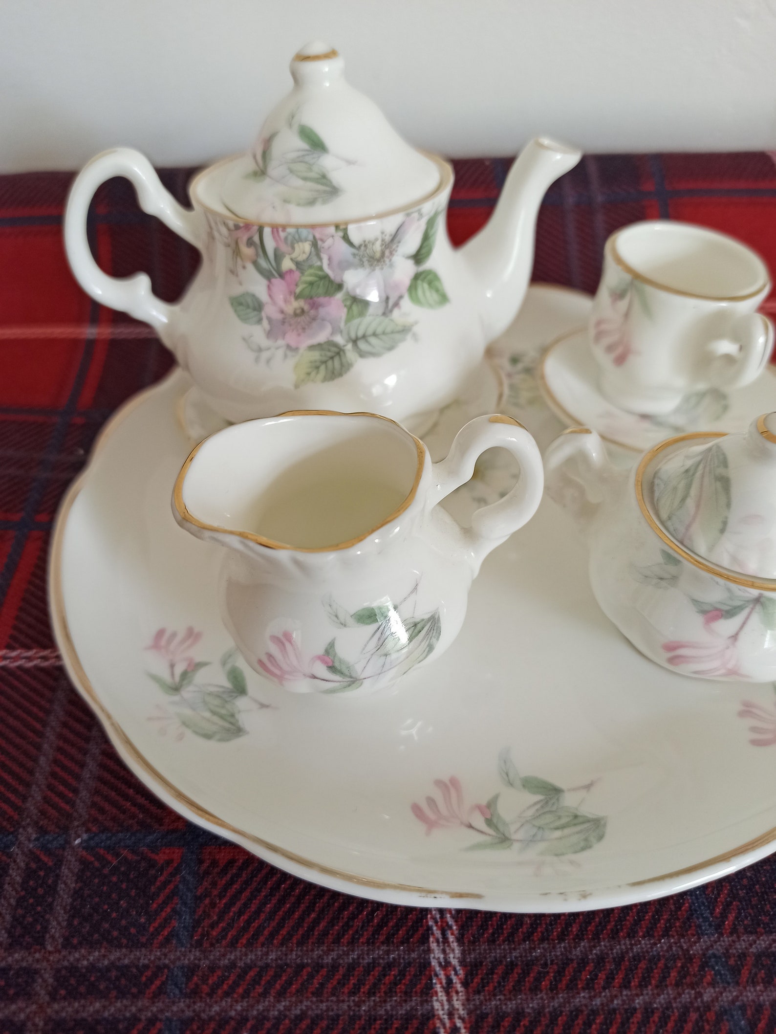 Vintage Fortnum and Mason Miniature Tea Set for One. Excellent Etsy