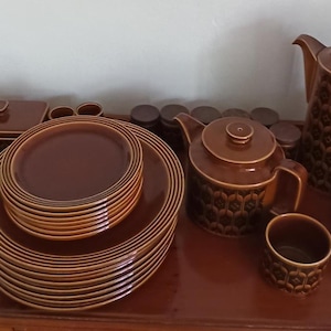 Vintage Hornsea Heirloom Dinner and Tea Set - Good to Very Good Condition - Excellent Collectors Pieces!