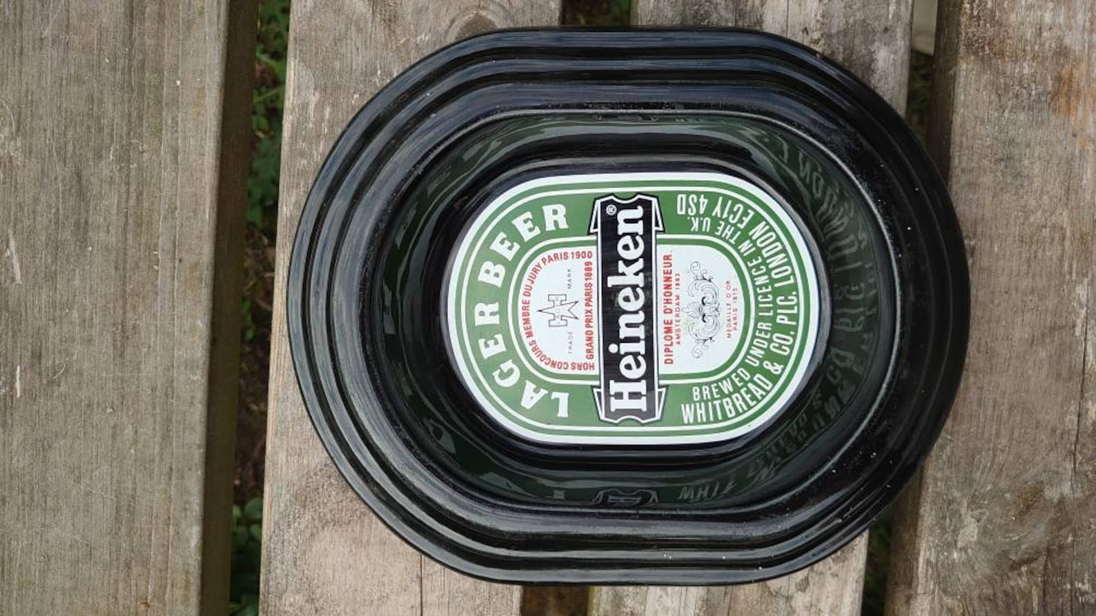 Large Retro Heineken Pub Ashtray 1980s. Mint Condition Etsy