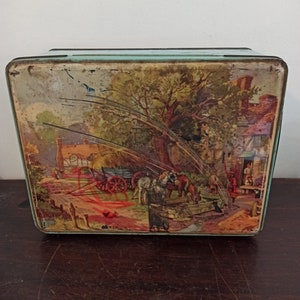 Vintage Rogles Toffee Tin.