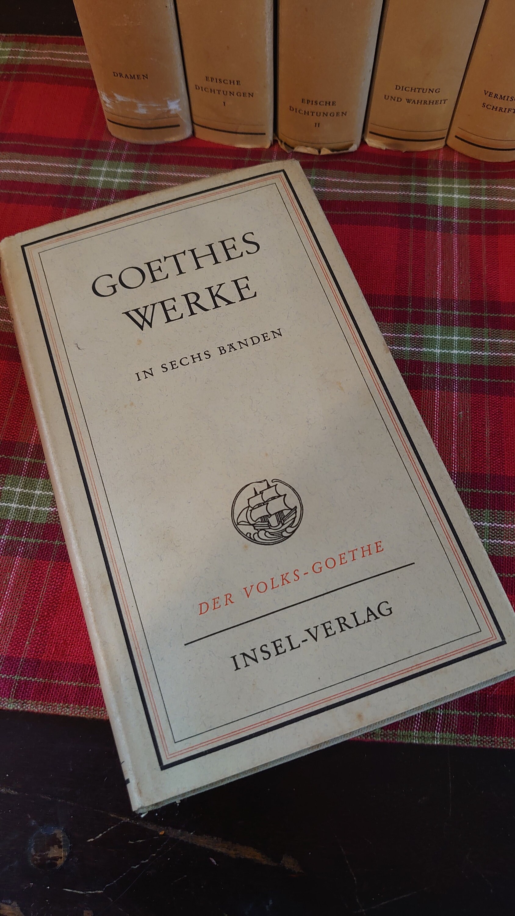 Goethe's Werke - in 6 Volumes - in German - Etsy Canada