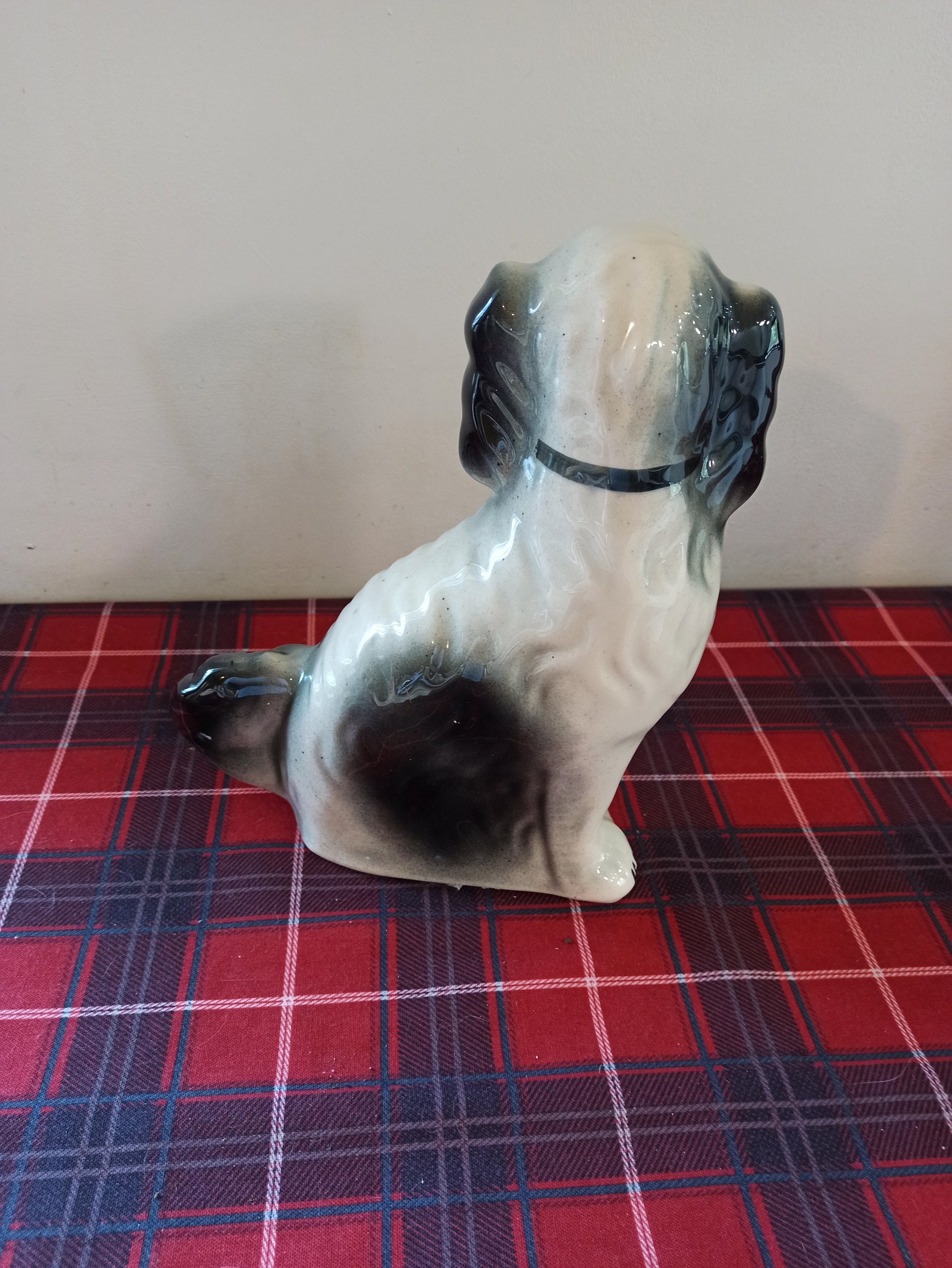 Victorian Staffordshire Dog Mantel Ornament. Springer Spaniel. - Etsy