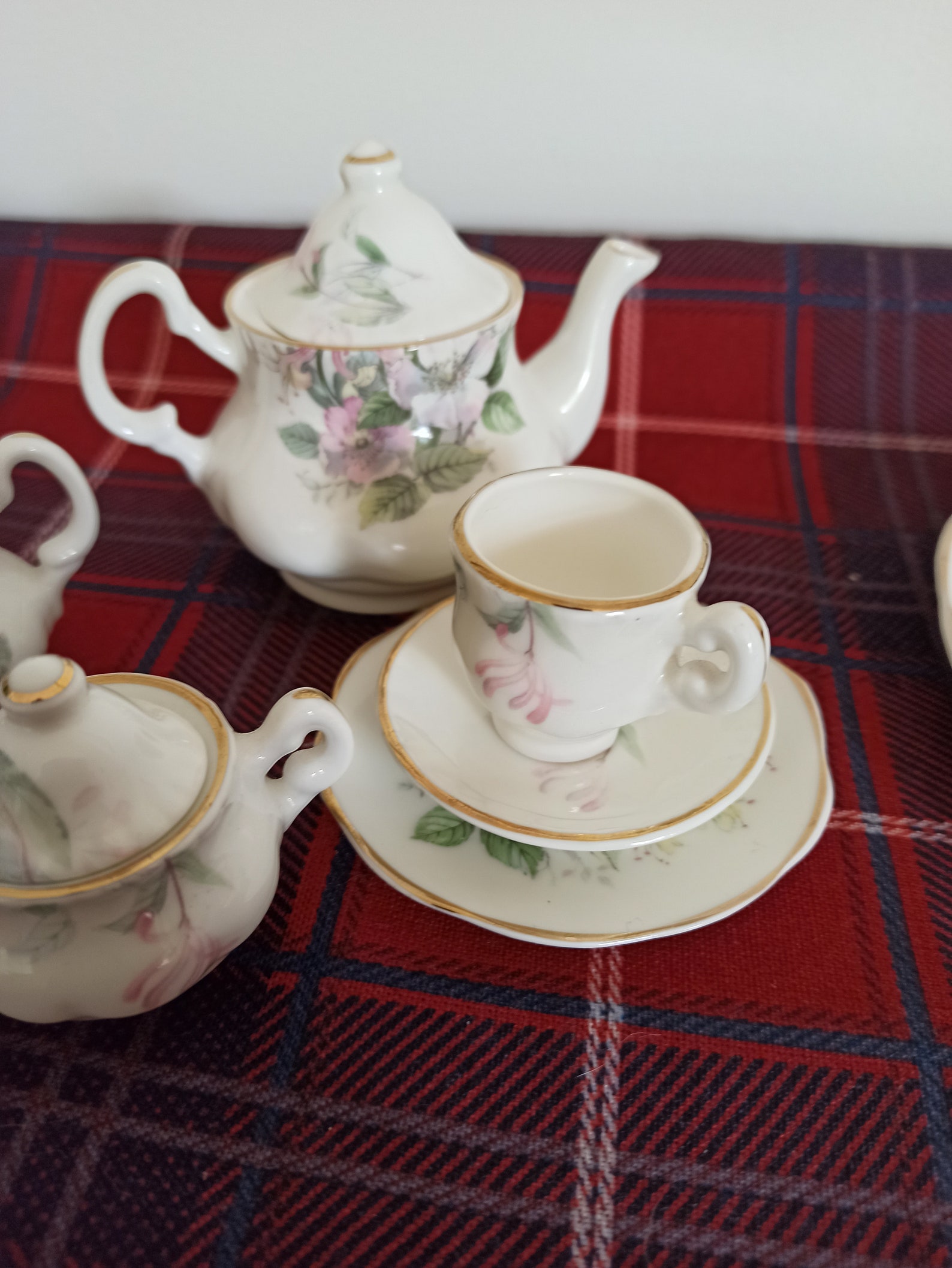 Vintage Fortnum And Mason Miniature Tea Set For One. Excellent Etsy