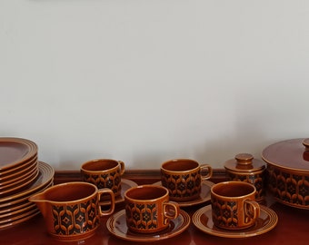 Vintage Hornsea Heirloom Dinner and Tea Set - Good to Very Good