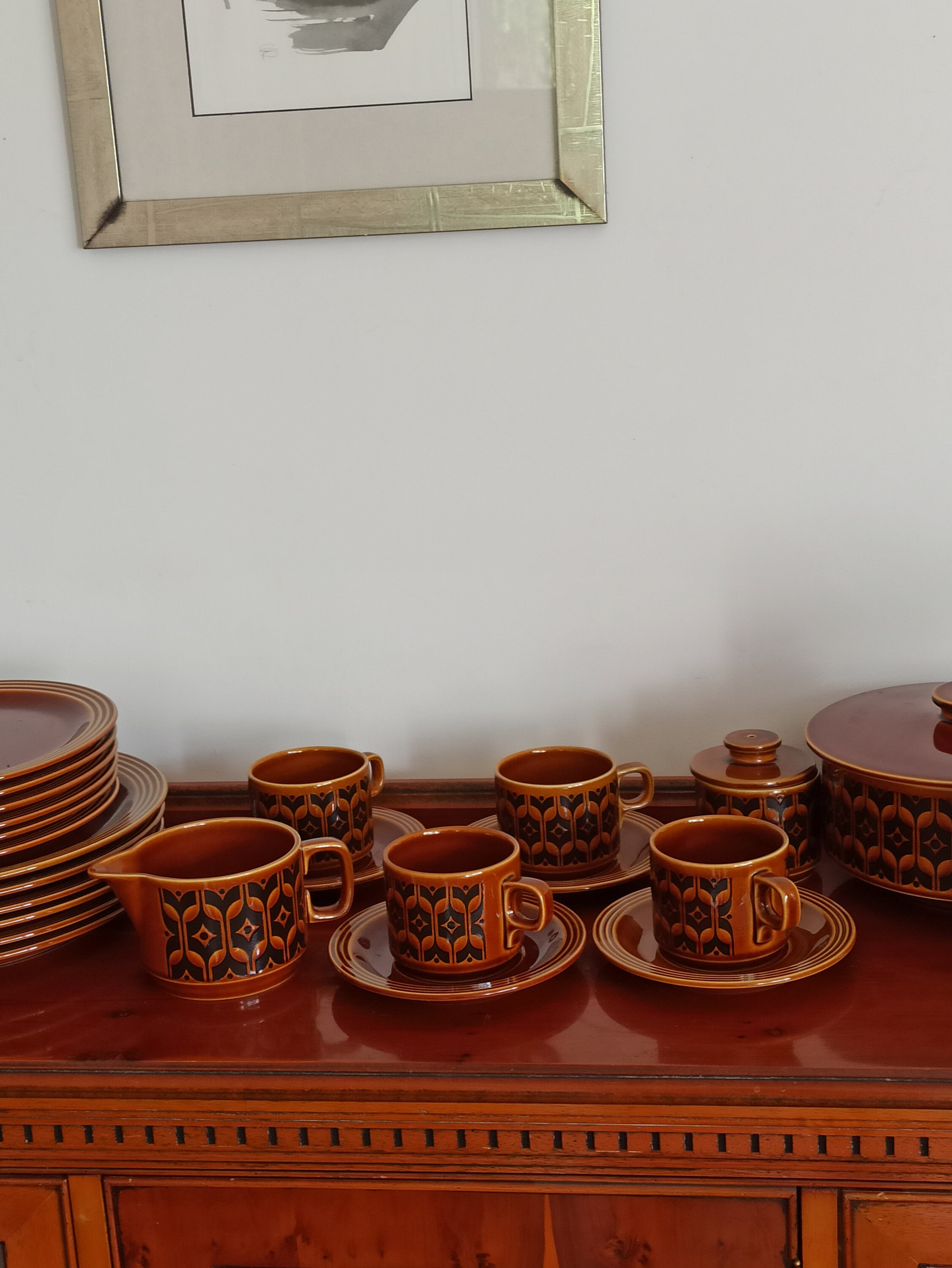 Vintage Hornsea Heirloom Dinner and Tea Set - Good to Very Good