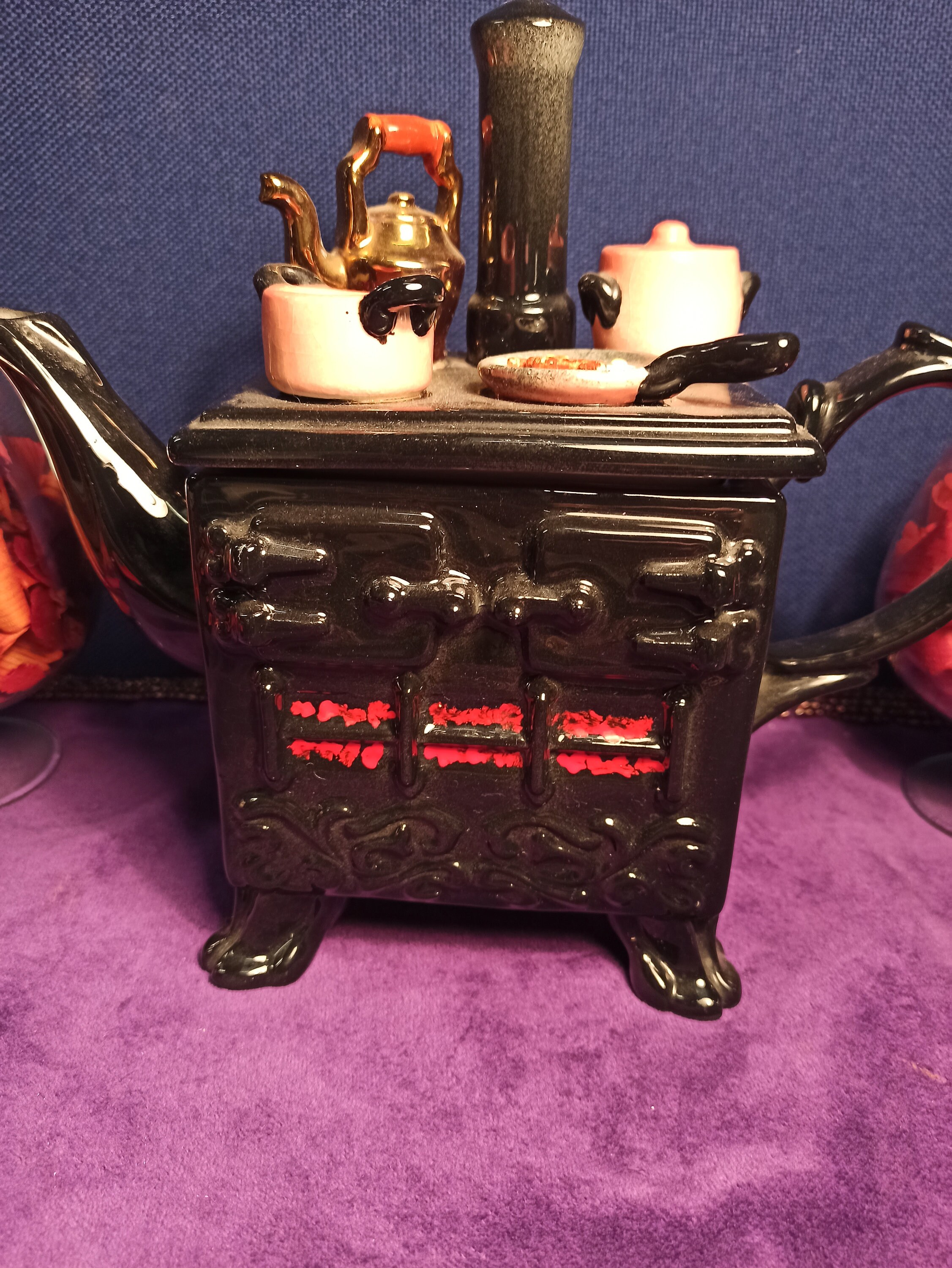 Vintage Aga Novelty Teapot. 1989. South West Ceramics Ltd. Etsy Australia