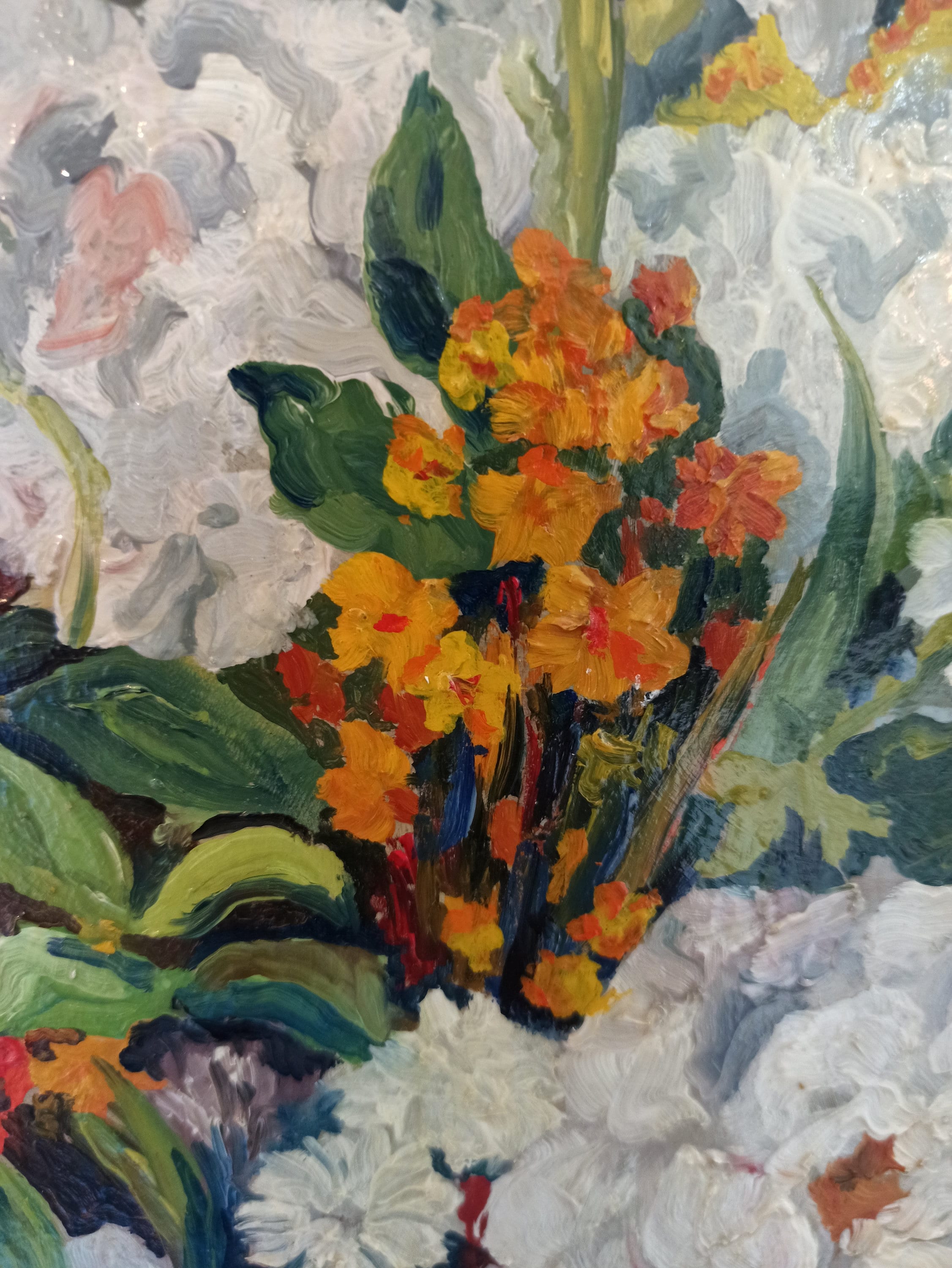 ルノワール作「春の花束」。R.E.フォードによる模写。非常に良好な状態