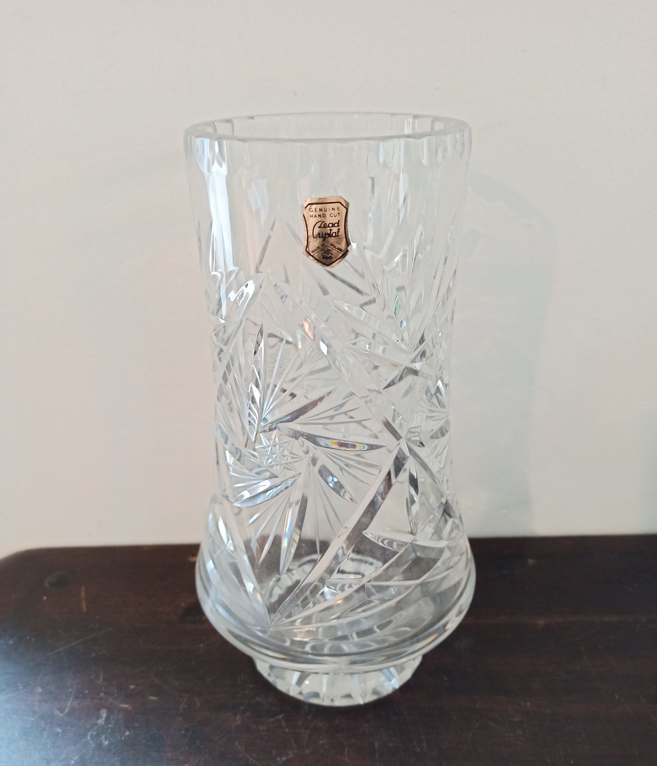 ブランチ　CREART ITALY CRYSTAL24% LEAD花器 ブランチ様専用 CREART ITALY CRYSTAL24% LEAD花器 - メルカリ