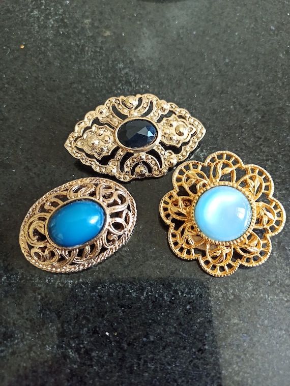 Broche Vintage "3 Marins" - Années 60 - Neuf Avec Petits Défauts