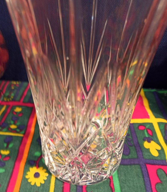 Royal Crystal Rock Italian Vase - 24% Lead Crystal- Boxed