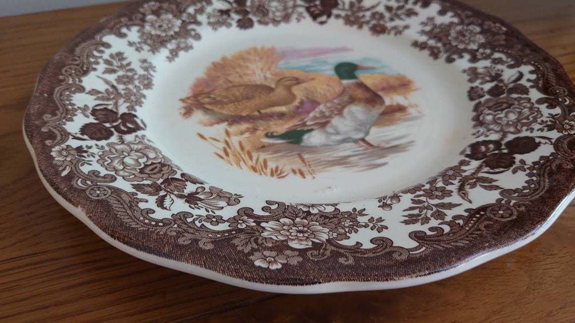 Palissy Pottery Royal Worcester Group Game Series Wall Plate Etsy UK