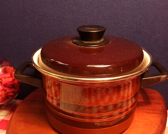 Retro 1970s Hendlers Stew Pot / Cooking Pot. Very Good Condition.