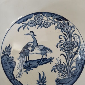 Vintage Fruit Bowl. Blue And White. "Yuan" by Wood and Sons. Excellent Condition. image 4