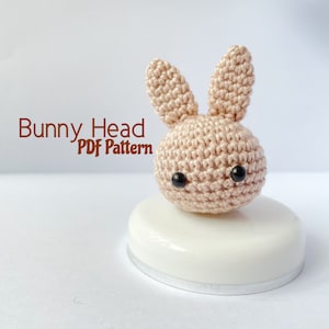 Crochet Pattern : Bunny Head Amigurumi PDF Pattern - Etsy