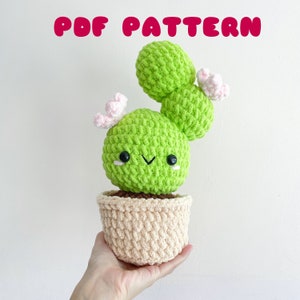 Crochet Pattern : Cactus Amigurumi PDF Pattern