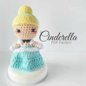 Crochet Pattern : Cinderella Amigurumi PDF Pattern