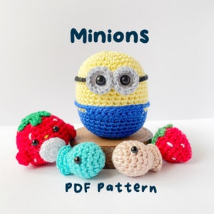 Crochet Pattern : Minion Amigurumi PDF Pattern