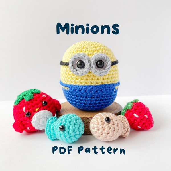 Crochet Pattern : Minion Amigurumi PDF Pattern