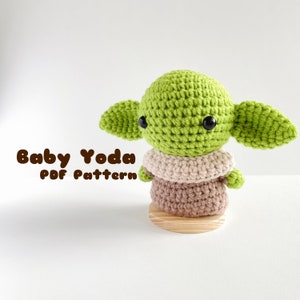 Crochet Pattern : Alien Baby Amigurumi PDF Pattern