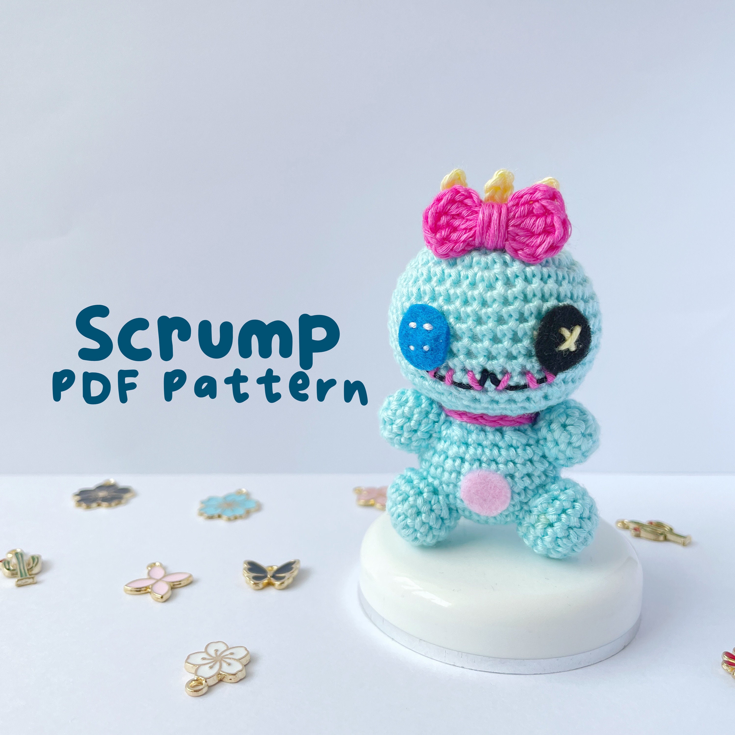 Crochet Pattern Scrump Amigurumi PDF Pattern Etsy Canada