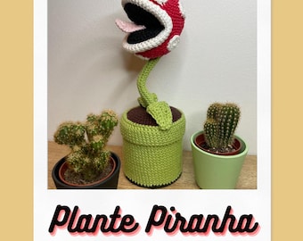 Häkelanleitung: Piranha Plant Super Mario
