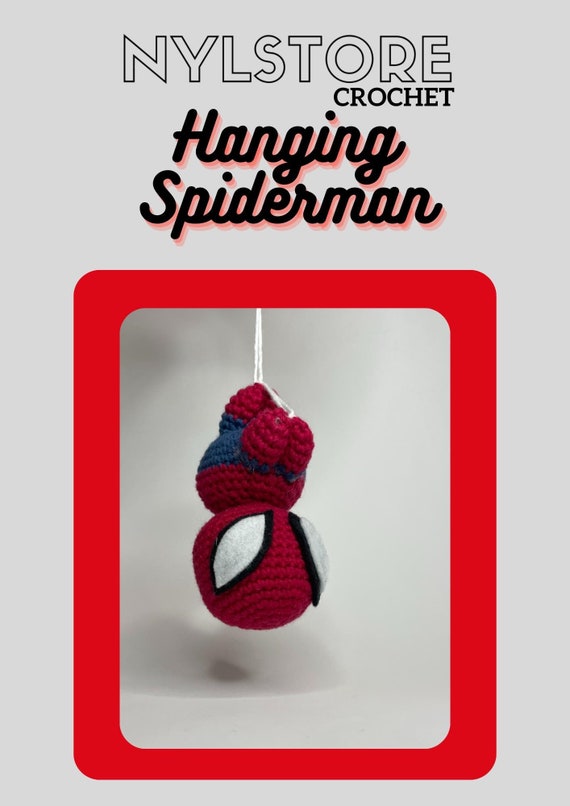 Crochet Pattern: Hanging Spiderman