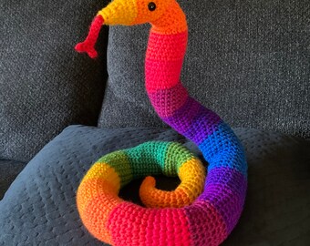 stuffed snake toy
