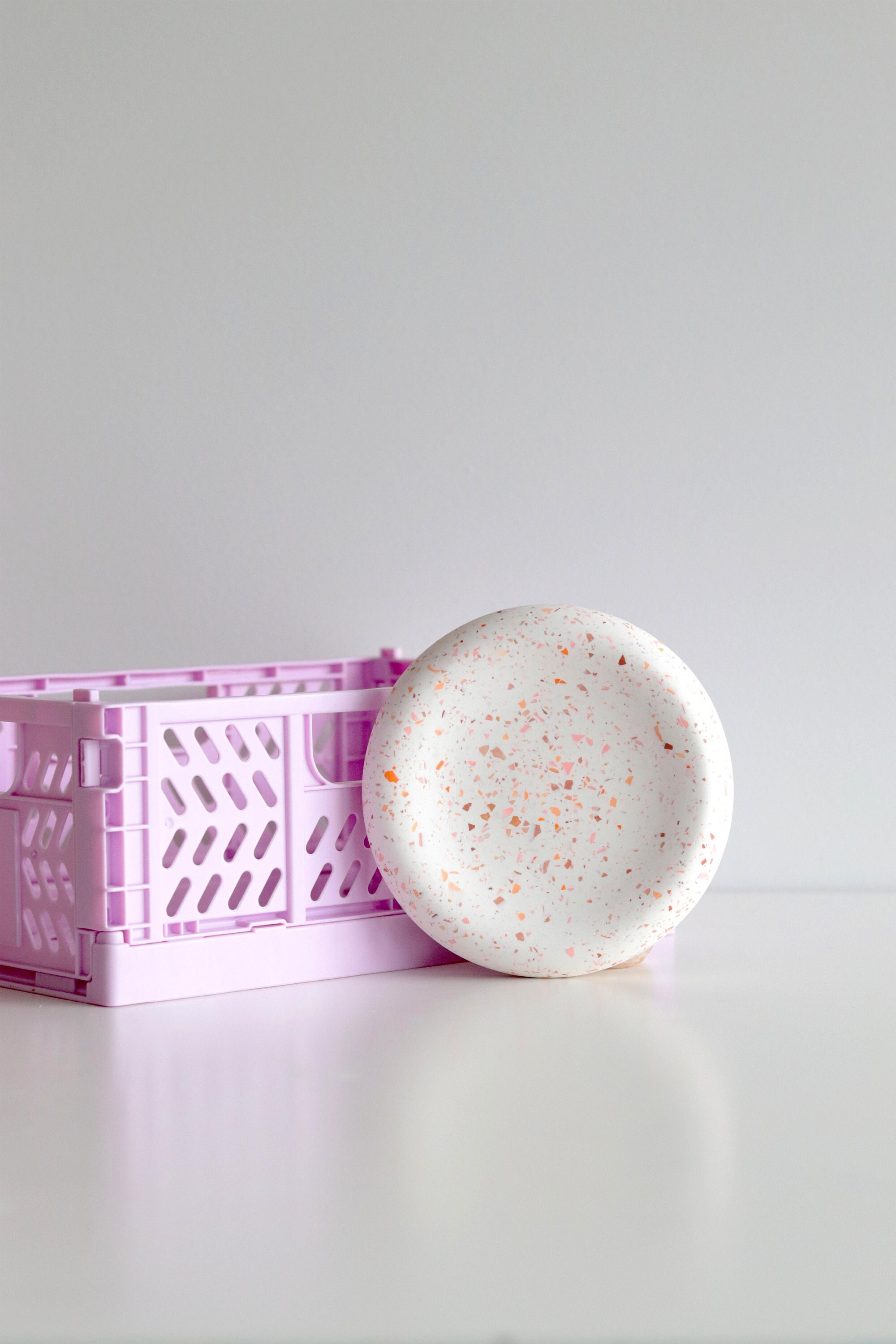 Coupelle Bords Ronds Terrazzo Summer