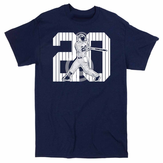 New York Yankees Retired Numbers Navy Blue T-Shirt Size 3XL