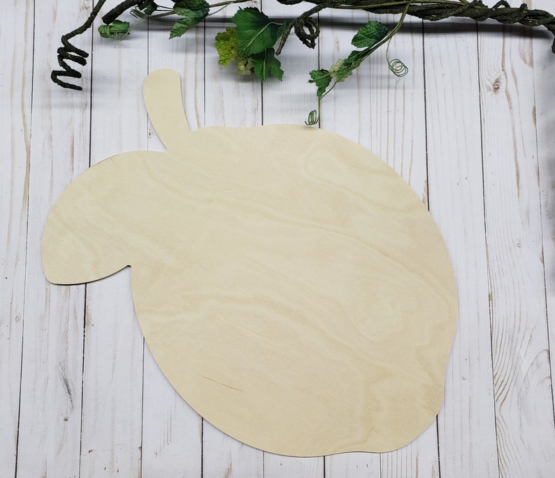 Kitchen decor Ready to Paint Lemon Door Hanger unfinished wood cutout