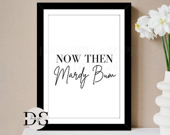 Lámina con la letra de «Mardy Bum» de Arctic Monkeys, arte mural moderno