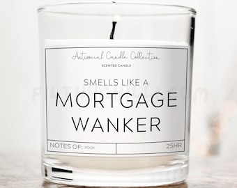 Grappige kaarsen, hypotheektrekker, cadeau nieuw huis, grappig cadeau voor vrienden, housewarmingcadeau, grapkaarsen, cadeau eerste huis, aanstootgevende cadeaus, ™