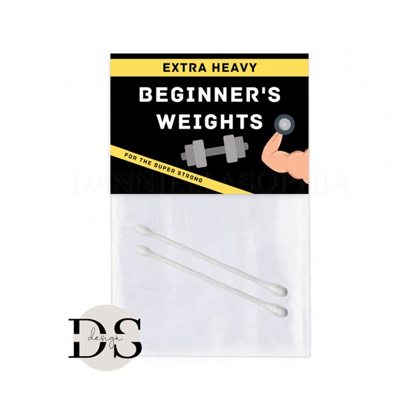 Beginners Weights, Funny Gift for Brother, Joke Gifts, Birthday Present for Him, Novelty Gifts, Hard To Buy For Gift, Gift for Boyfriend